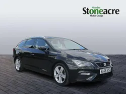 Black Used 2019 Seat Leon FR Estate | £10,995 (Fair price)