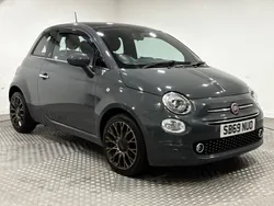 Grey Used 2019 Fiat 500 Anniversary Hatchback | £8,995 (A bit pricey)