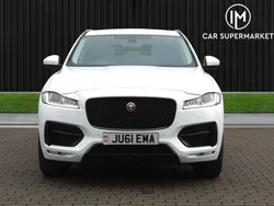 White Used 2016 Jaguar F-Pace R-Sport SUV | £11,485 (Fair price)