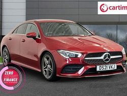 Red Used 2021 Mercedes CLA180 AMG line Sedan | £19,325 (Good price)