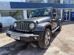 Grey Used 2018 Jeep Wrangler Sahara SUV | £29,990 (Fair price)
