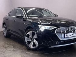 Black Used 2022 Audi e-tron S-Line SUV | £19,999 (Good price)
