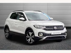 White Used 2019 VW T-Cross SE SUV | £13,250 (Fair price)
