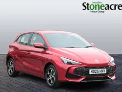 Red New 2025 MG MG3 SE Hatchback | £15,995 (Fair price)