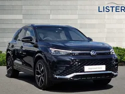 Deep black Used 2024 VW Tiguan R-line SUV | £32,990 (Expensive)