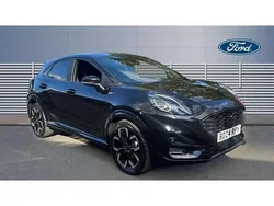 Black Used 2024 Ford Puma Gen-E ST-Line X SUV | £18,139 (Fair price)