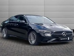 Cosmos black Used 2024 Mercedes CLA250e AMG Line Premium Sedan | £29,895 (Fair price)