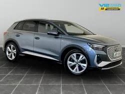 Blue Used 2021 Audi Q4 e-tron S-Line SUV | £19,495 (Fair price)