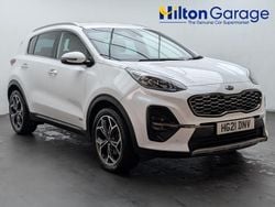 White Used 2021 Kia Sportage GT-Line SUV | £17,650 (Good price)