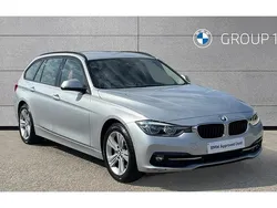 Silver Used 2019 BMW 320 Sport Line Estate | £18,256 (Good price)