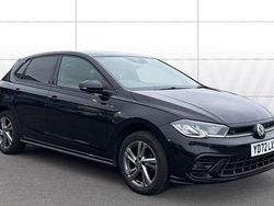 Black Used 2022 VW Polo R-line Hatchback | £15,976 (Fair price)