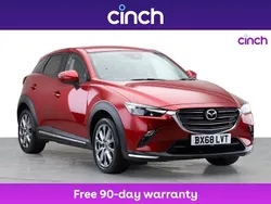 Red Used 2018 Mazda CX-3 Inclusive SUV | £12,949 (A bit pricey)