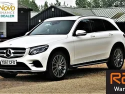 White Used 2017 Mercedes GLC220 AMG line SUV | £19,995