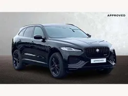 Santorini black Used 2024 Jaguar F-Pace R-Dynamic SUV | £44,150 (Expensive)
