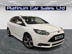White Used 2014 Ford Focus ST Hatchback | £7,995 (A bit pricey)