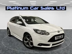 White Used 2014 Ford Focus ST Hatchback | £7,995 (Expensive)