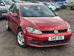Red Used 2016 VW Golf VII Edition Hatchback | £6,990 (Good price)