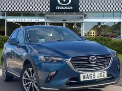 Eternal blue Used 2018 Mazda CX-3 Inclusive SUV | £15,241 (A bit pricey)