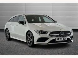 White Used 2023 Mercedes CLA200 Executive Estate | £25,695 (Fair price)