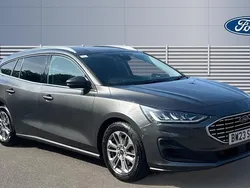 Grey Used 2022 Ford Focus Titanium Estate | £18,114 (Expensive)