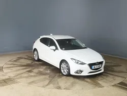 White Used 2015 Mazda 3 Inclusive Hatchback | £4,795 (Fair price)