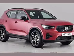 Fusion red Used 2023 Volvo XC40 Plus SUV | £31,890 (Fair price)