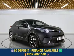 Black Used 2019 Toyota C-HR Design SUV | £12,649 (Fair price)
