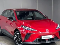 Red New 2025 MG MG4 EV SE Hatchback | £20,965 (Expensive)