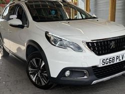White Used 2018 Peugeot 2008 Allure Premium SUV | £6,995 (Fair price)