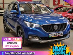 Blue Used 2018 MG ZS Exclusive Sedan | £7,995 (Fair price)