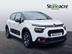 White Used 2021 Citroën C3 PureTech Hatchback | £8,900 (Fair price)