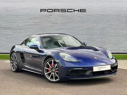Blue Used 2019 Porsche Cayman Coupe | £54,990