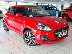 Fervent red Used 2022 Suzuki Swift SZ5 Hatchback | £13,789 (Fair price)