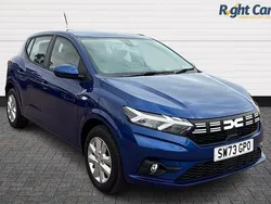 Blue Used 2023 Dacia Sandero Expression Hatchback | £12,899 (Fair price)