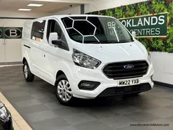 White Used 2022 Ford Transit Custom Limited Van | £17,985 (A bit pricey)