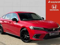Red Used 2023 Honda Civic Sport Hatchback | £23,990 (Fair price)