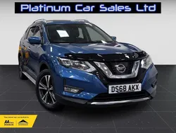 Blue Used 2018 Nissan X-Trail N-Connecta SUV | £9,995 (Fair price)