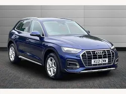 Blue Used 2021 Audi Q5 Sport SUV | £27,795 (Fair price)
