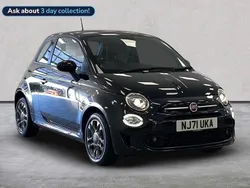 Black Used 2021 Fiat 500 Connect Hatchback | £9,996 (Fair price)