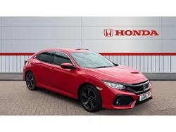 Red Used 2018 Honda Civic SR Hatchback | £11,334 (Fair price)