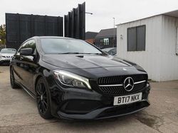 Black Used 2017 Mercedes CLA220 Shooting Brake AMG line Estate | £9,995