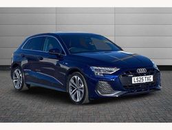 Navarra blue Used 2025 Audi A3 e-tron S-Line Hatchback | £28,695 (Fair price)