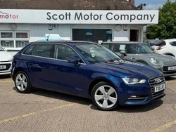 Blue Used 2015 Audi A3 Sportback Sport Hatchback | £7,199 (Fair price)