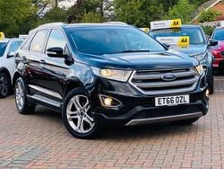 Black Used 2017 Ford Edge Titanium SUV | £9,900 (Good price)
