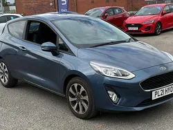 Blue Used 2021 Ford Fiesta Trend Hatchback | £10,730 (Good price)