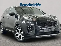 Black Used 2017 Kia Sportage GT-Line S SUV | £16,371 (A bit pricey)