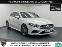 White Used 2019 Mercedes A200 AMG Line Premium Hatchback | £14,970 (Fair price)