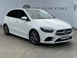 White Used 2020 Mercedes B180 AMG line MPV | £13,495