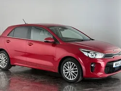 Red Used 2017 Kia Rio 3 Hatchback | £12,450 (Fair price)
