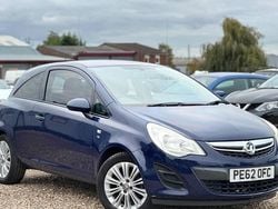 Blue Used 2012 Vauxhall Corsa S Hatchback | £1,499 (Good price)